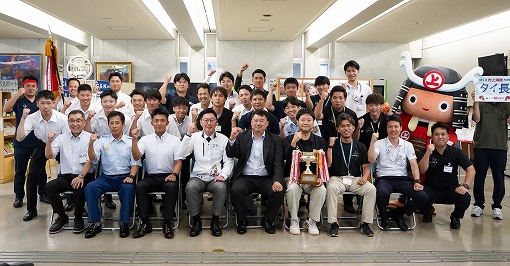 今治市職員全国大会出場者壮行激励会の写真 1