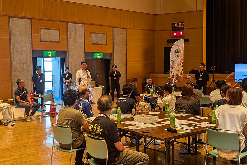 「今治みらい発掘プロジェクト12」島しょ部みらい会議（市政広報番組収録）の写真 1