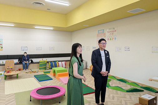 子育てひろば　ハピ（市政広報番組収録）の写真 1