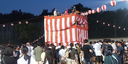 桜井校区盆踊り大会の写真 1