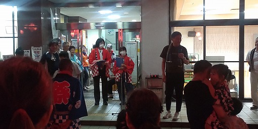 国分地区盆踊り大会の写真 1