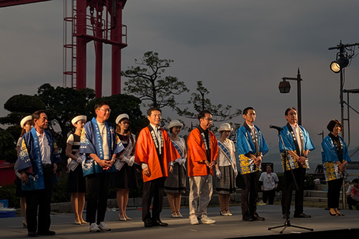 今治市民のまつり「おんまく」姉妹都市セレモニーの写真 1