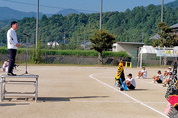 朝倉中学校運動会の写真 1