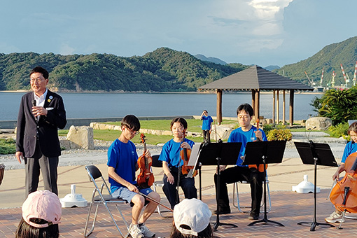 今治市合併20周年記念事業　瀬戸内『し・ま・の音楽祭』2024in宮窪橋夢公園の写真 1