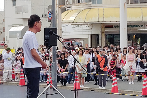 今治市合併20周年事業　サンリオスペシャルパレードオープニングセレモニーの写真 1