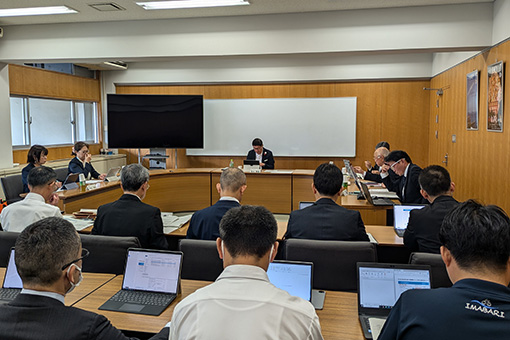 今治市総合教育会議の写真 1