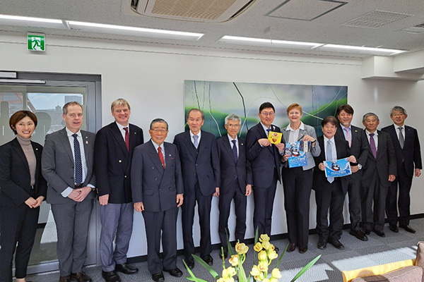 駐日ノルウェー王国大使館　訪問の写真 1