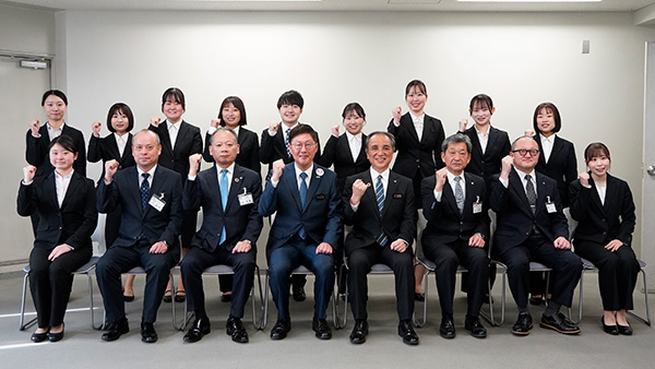 令和7年度新規採用職員辞令交付式の写真 2