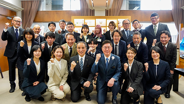 令和7年度4月採用今治市地域おこし協力隊員辞令交付式の写真 1