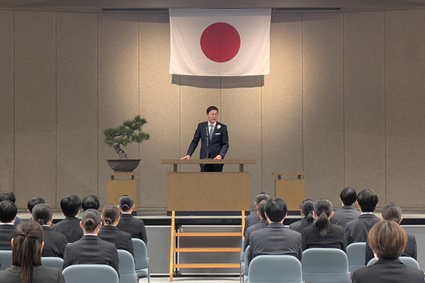 今治看護学校　令和7年度入学式の写真 1