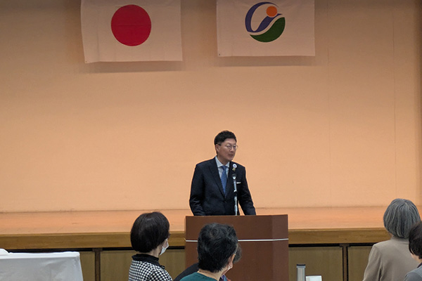 今治市見守り推進委員委嘱式及び事業説明会の写真 1