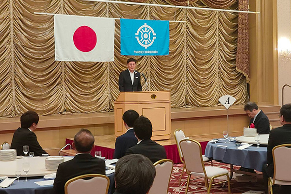 今治市管工事業協同組合　通常総会懇親会の写真 1