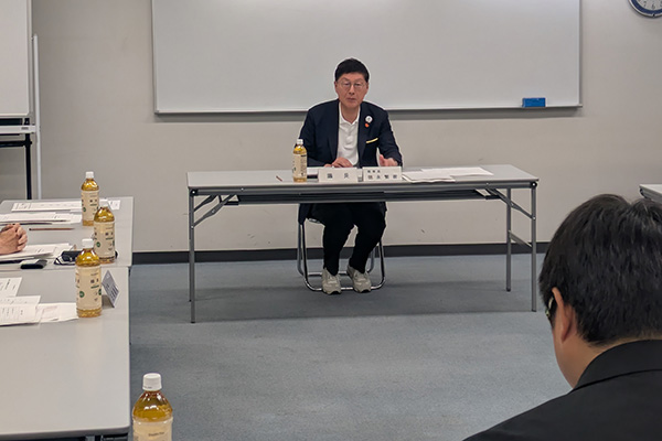 一般財団法人今治地域地場産業振興センター<br>令和7年度第1回理事会の写真 1