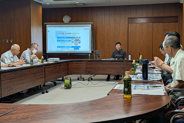今治・越智地区行政相談委員市長懇談会の写真 1