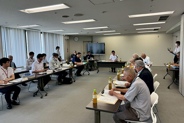 令和7年度第2回今治市蒼社川水系水利調整協議会の写真 1