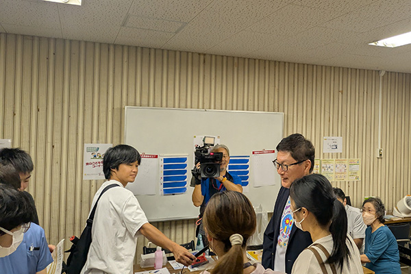 健康福祉フェスタ（みまもりあいアプリ体験）の写真 1