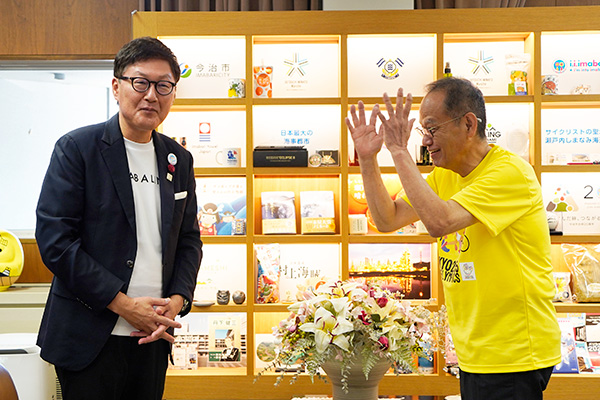 「東京2025デフリンピック開催」による市長表敬訪問の写真 1