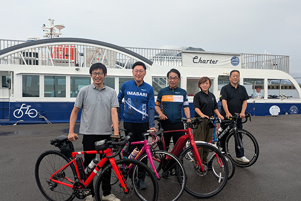 尾道・今治サイクルシップ実証事業の写真 1