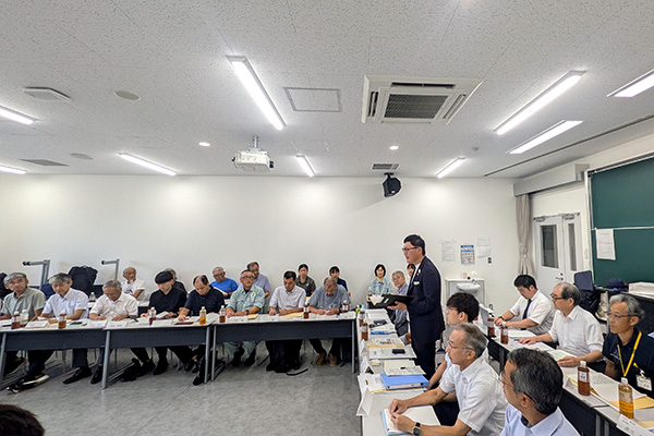 日本在来場の保存活用のための連絡会議の写真 1