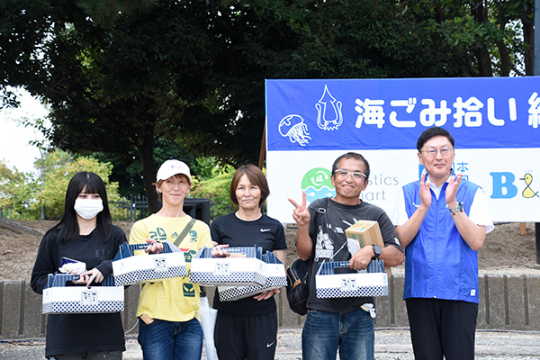 海ごみ拾い織田ヶ浜CUPの写真 1