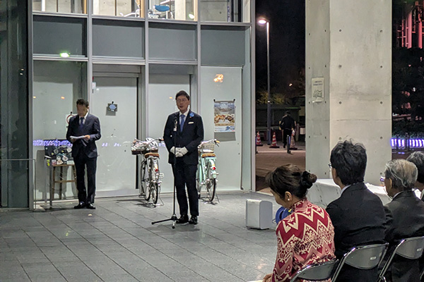 今治・花と緑と光の会イルミネーション点灯式の写真 1