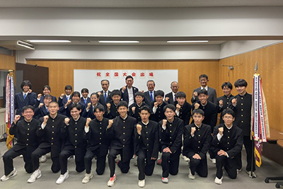 高等学校全国大会出場者 壮行激励会の写真 1