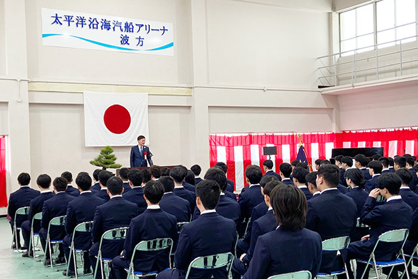 国立波方海上技術短期大学校　入学式の写真 1