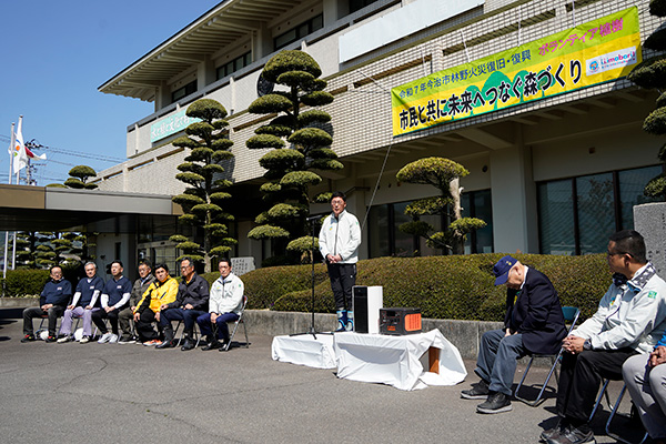 鎮守の森プロジェクト復興支援植樹祭の写真 1