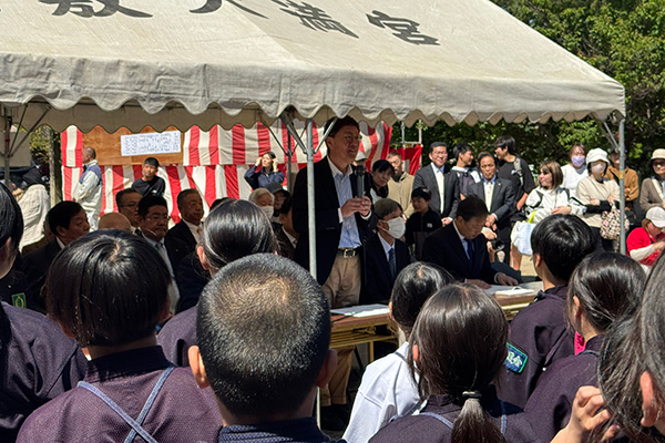 桜井綱敷天満神社奉納剣道大会の写真 1