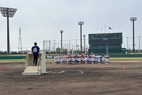 第80回今治市小学生野球大会 開会式の写真 1