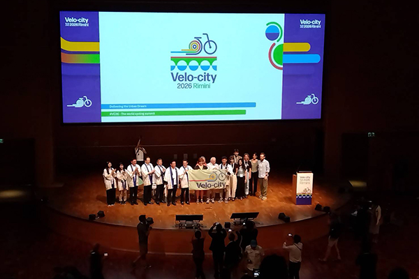 Velo-city2026リミニ(イタリア)視察、バイクパレード参加、閉会式への出席の写真 4