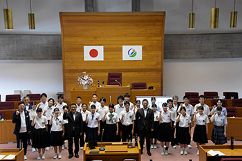 今治市中学生議会の写真 2
