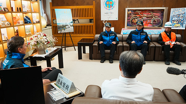 令和8年熊本地震災害派遣職員激励会の写真 1