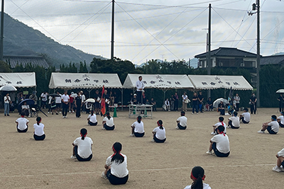 朝倉中学校 運動会の写真 1