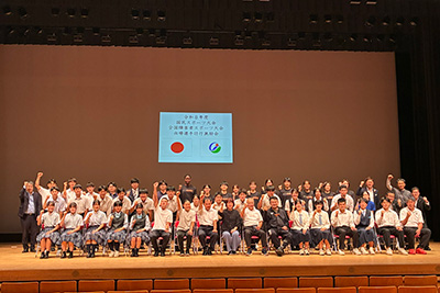 国民スポーツ大会・全国障害者スポーツ大会出場選手壮行激励会の写真 1