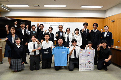 四国家サポーターズクラブ<br>「未来へつなGO!今治共創プロジェクト」事業中間報告の写真 1