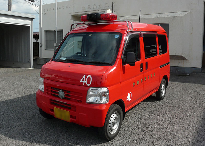 広報車（軽四）の写真