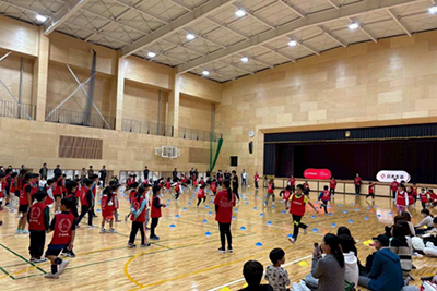 かけっこ教室＆トークショーの写真