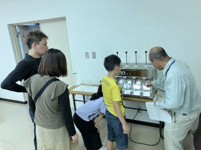 ダム・浄水場スタンプラリーの様子7