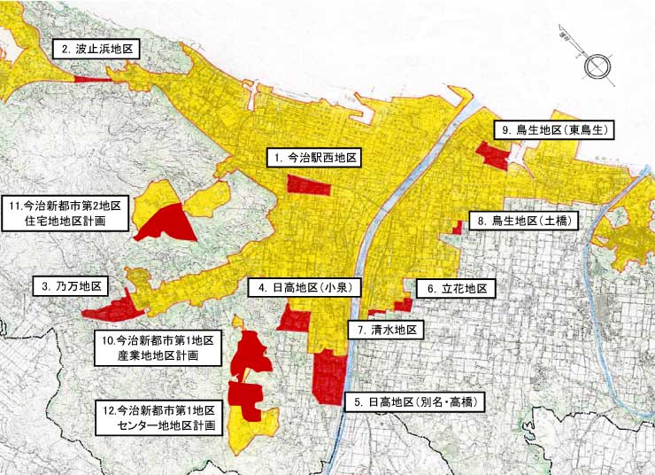 地区計画位置図