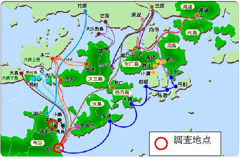 調査地点地図